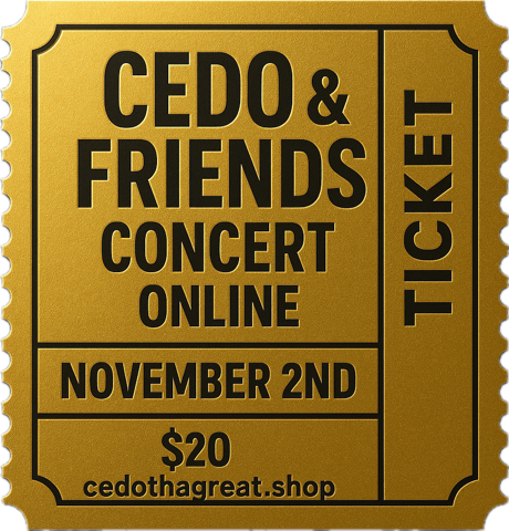 Cedo & Friends: Online Concert Ticket